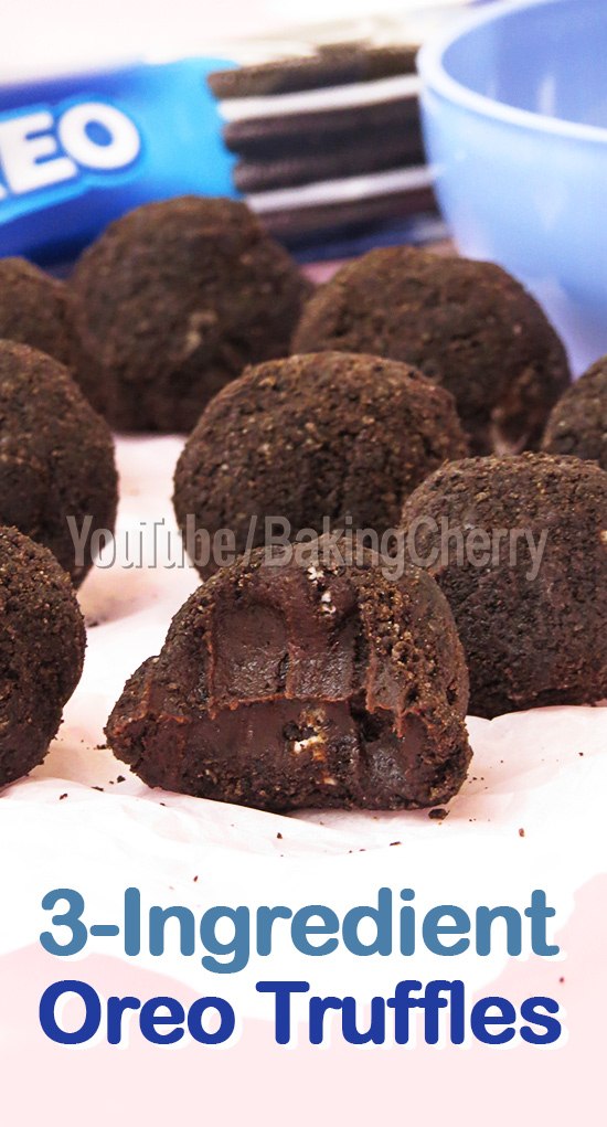 3-Ingredient Oreo Truffles - Baking Cherry