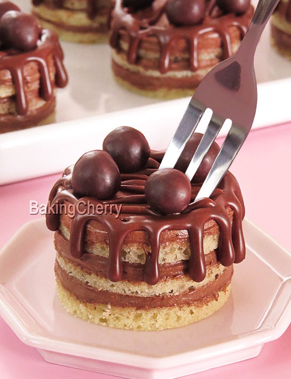 Chocolate Vegan Cake - Dessert for Two