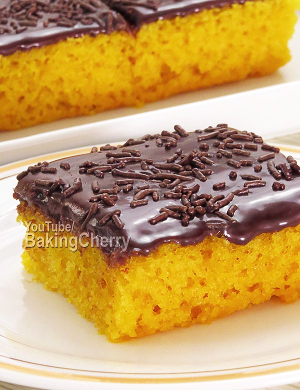 cornmeal cake, typical Brazilian cake made with corn flour, called 
